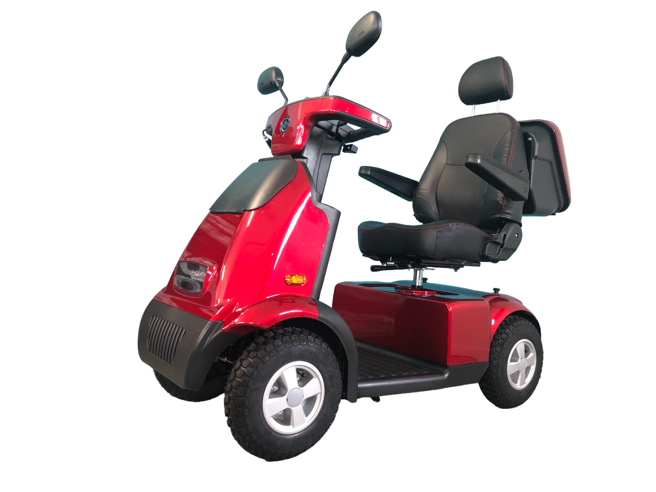 AFIKIM™ | Afiscooter C4 - 4Wheel - Colour Red - Outdoor Mobility Scooter
