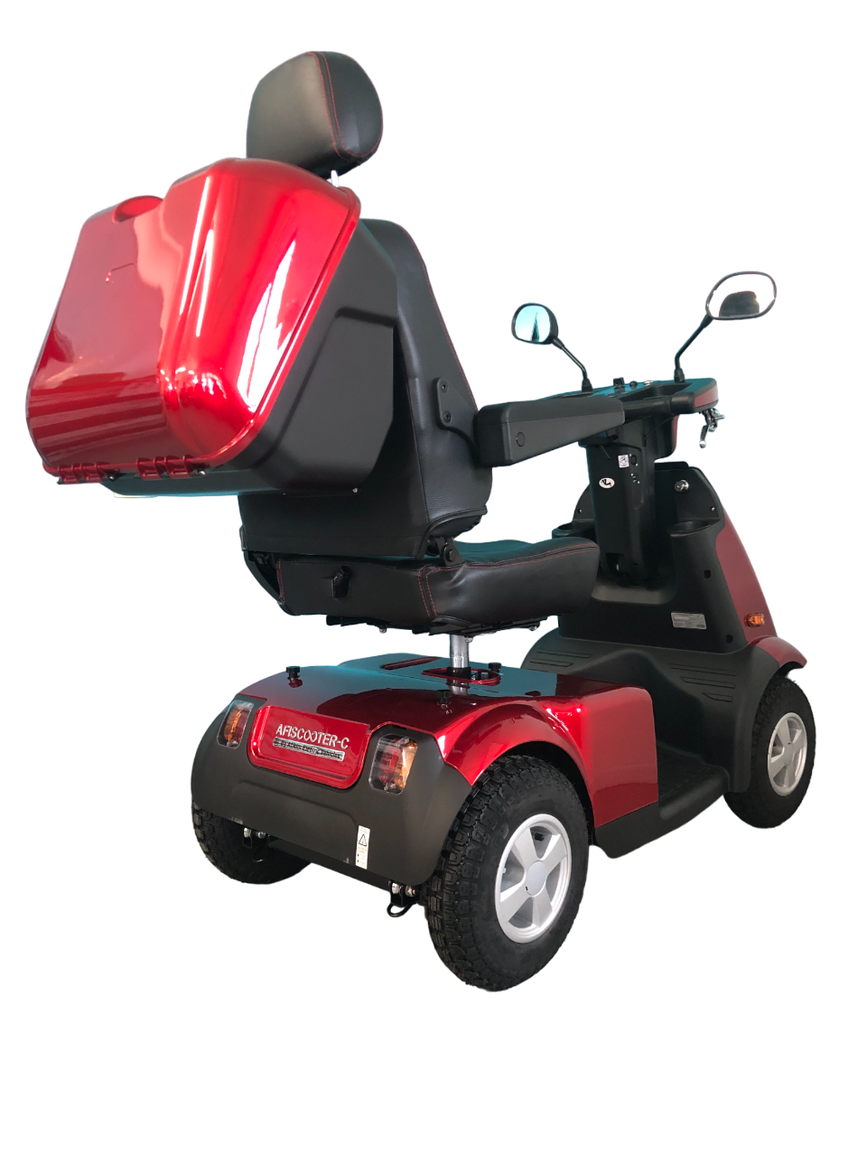 AFIKIM™ | Afiscooter C4 - 4Wheel - Colour Red - Outdoor Mobility Scooter