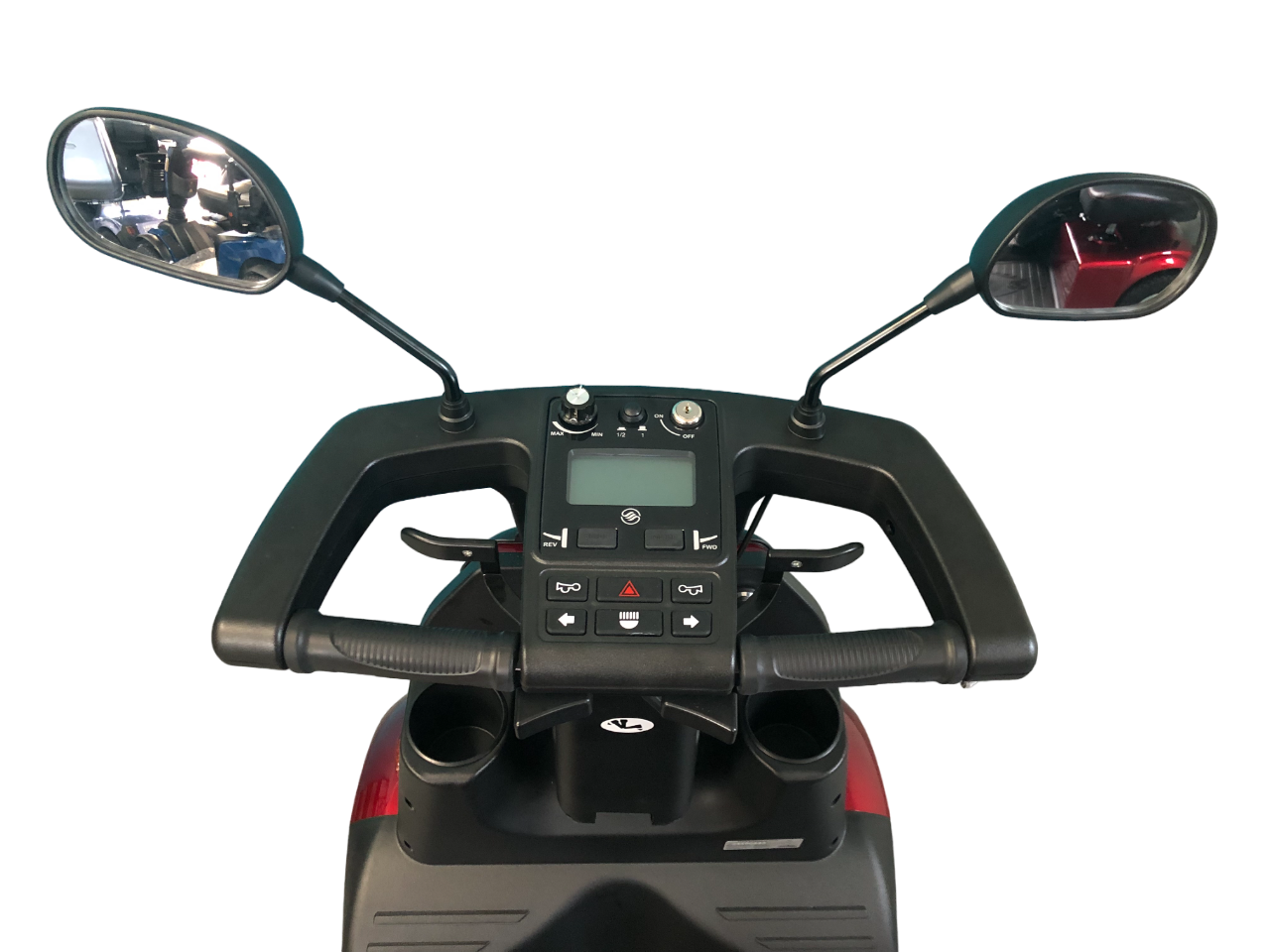 AFIKIM™ | Afiscooter C4 - 4Wheel - Colour Red - Outdoor Mobility Scooter