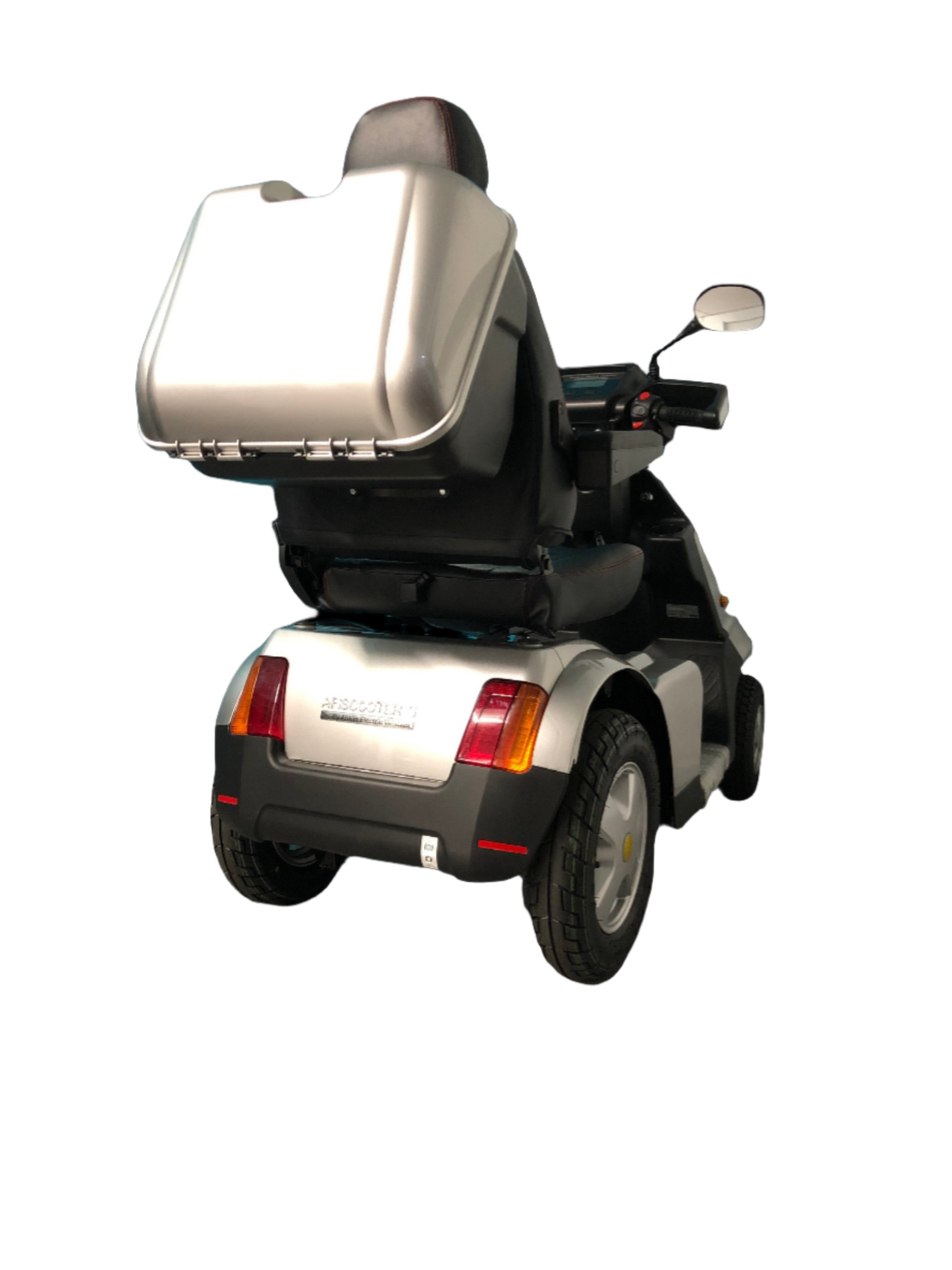 AFIKIM™ | Afiscooter S4 - 4Wheel - Colour Silver - Outdoor Mobility Scooter
