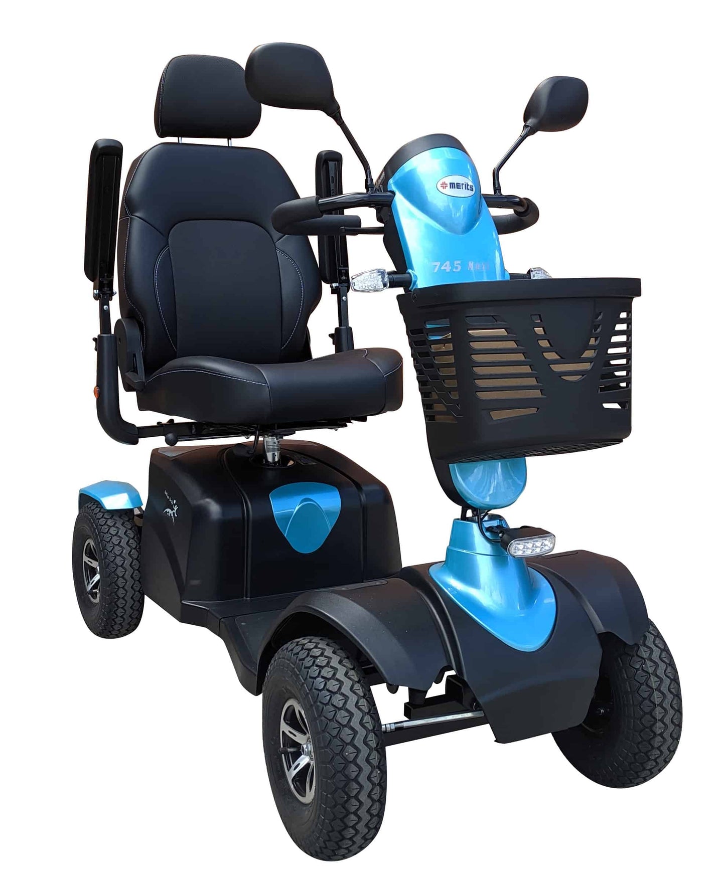 Merits™ | 745 Max - 4Wheel - Colour Kite Blue - Outdoor Mobility Scooter