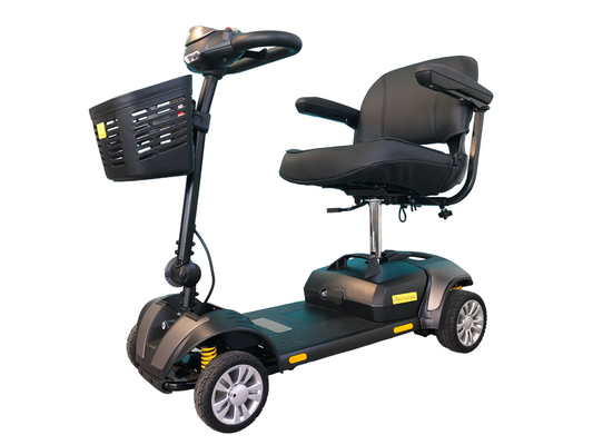 Rothcare™ | Boston - Pull Apart - Colour Matte Grey - Portable Scooter