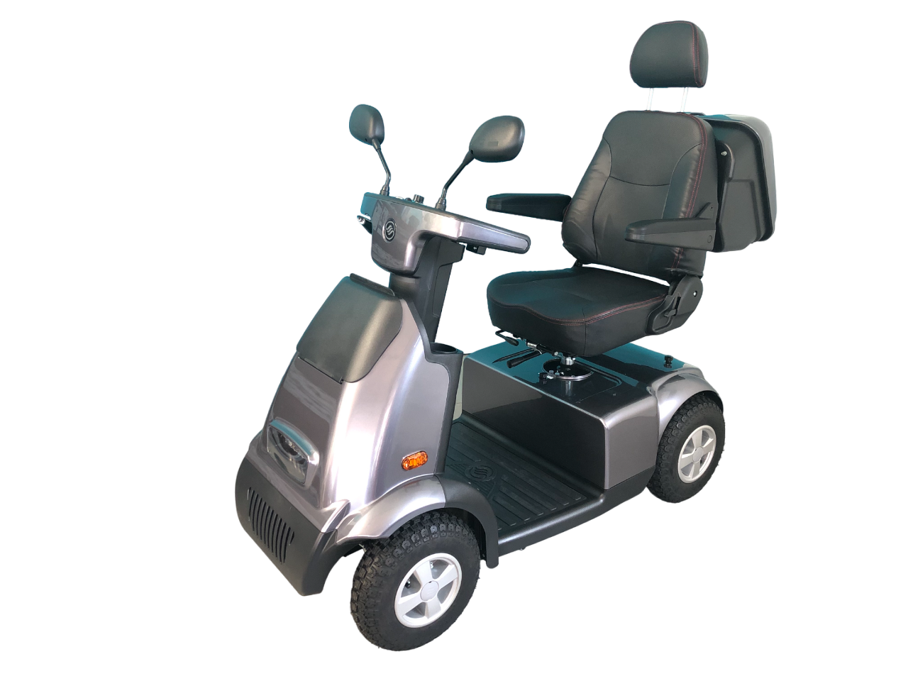 AFIKIM™ | Afiscooter C4 - 4Wheel - Colour Grey - Outdoor Mobility Scooter