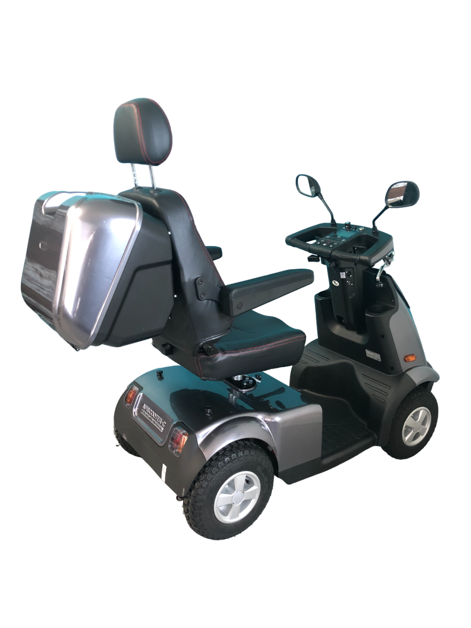 AFIKIM™ | Afiscooter C4 - 4Wheel - Colour Grey - Outdoor Mobility Scooter