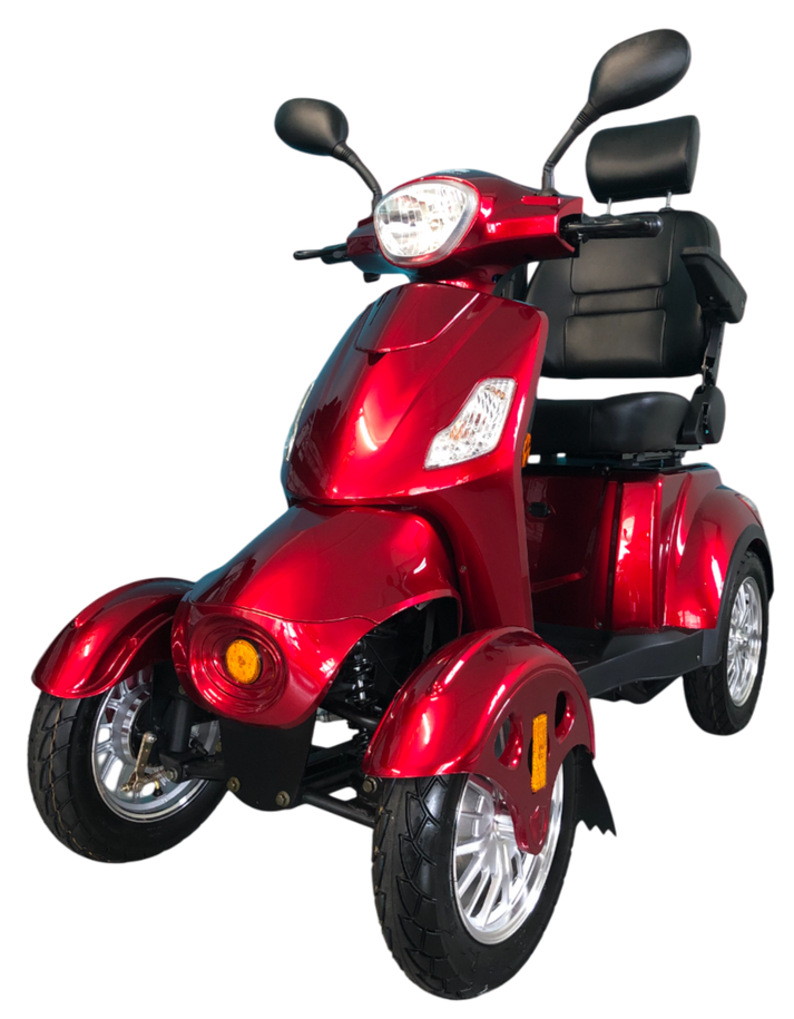 REEF™ Goliath 4Wheel Mobility Scooter Gloss Red Outdoor Mobili
