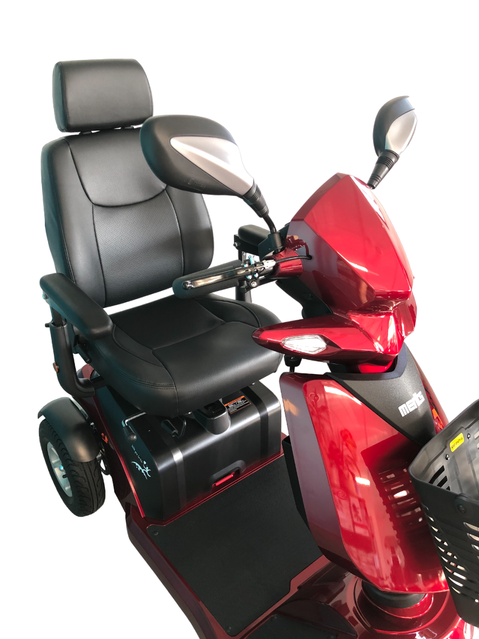 Merits™ | Explorer - 4Wheel - Colour Bright Red - Outdoor Mobility Scooter