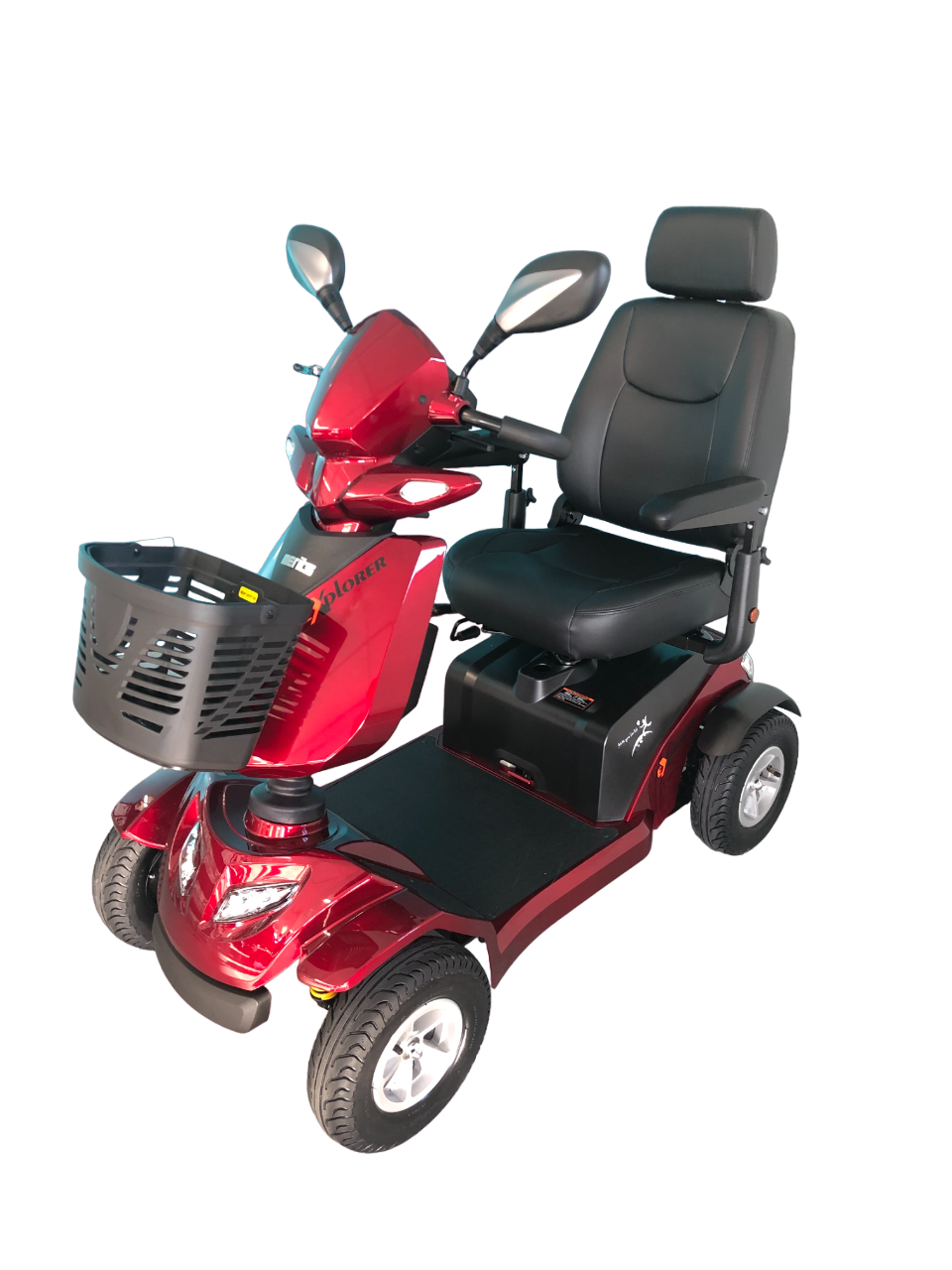 Merits™ | Explorer - 4Wheel - Colour Bright Red - Outdoor Mobility Scooter