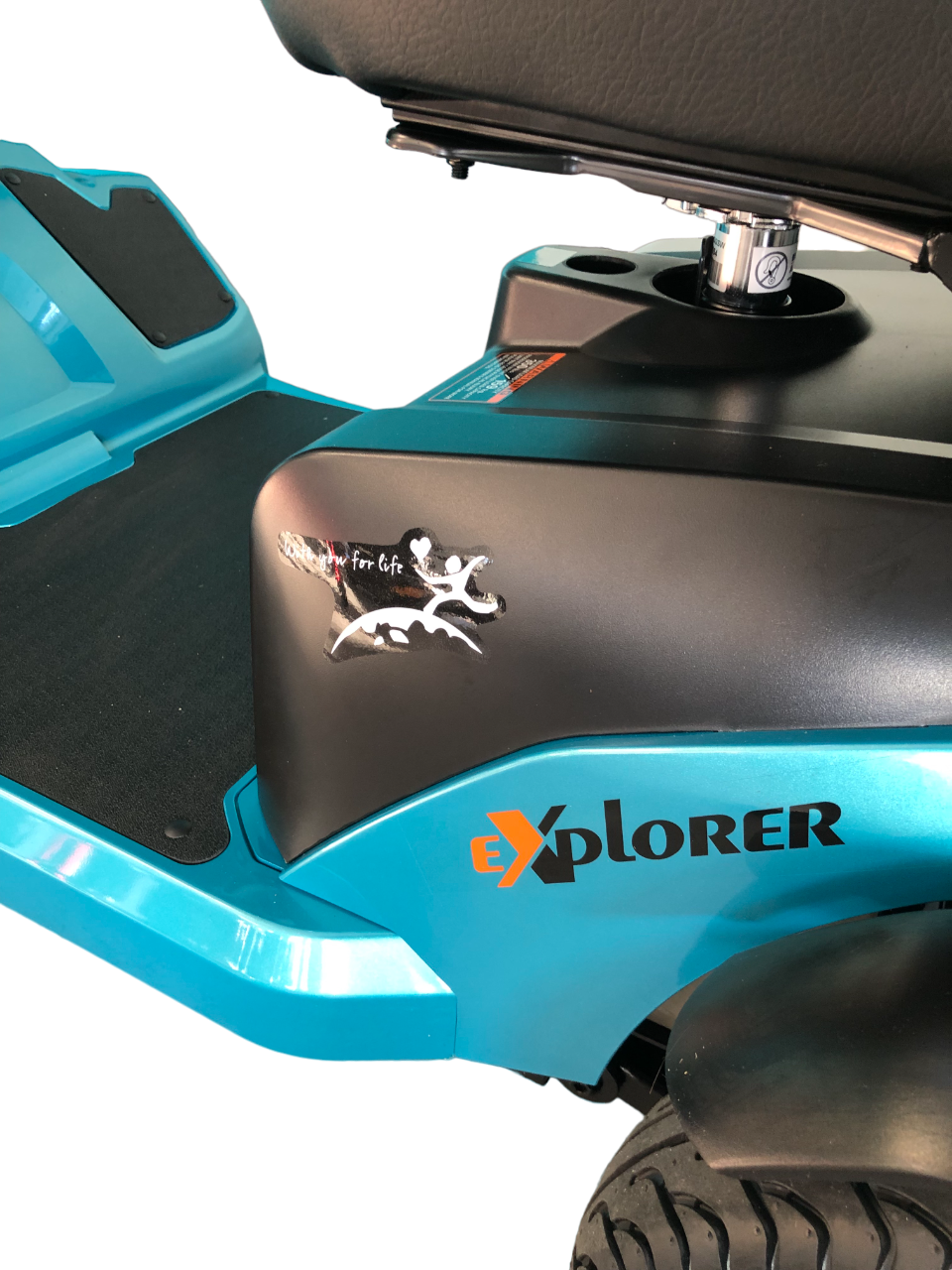 Merits™ | Explorer - 4Wheel - Colour Turquoise - Outdoor Mobility Scooter