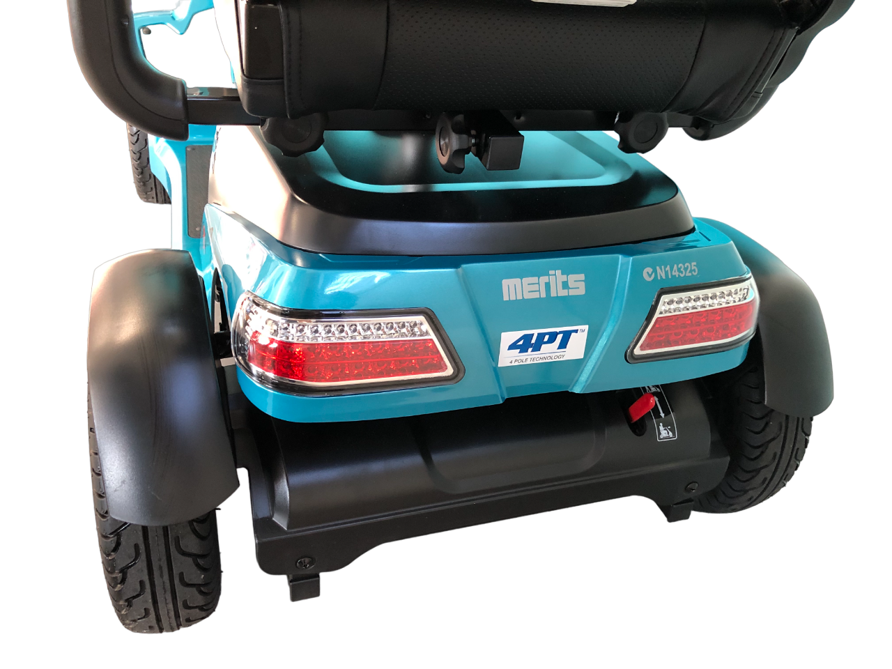 Merits™ | Explorer - 4Wheel - Colour Turquoise - Outdoor Mobility Scooter