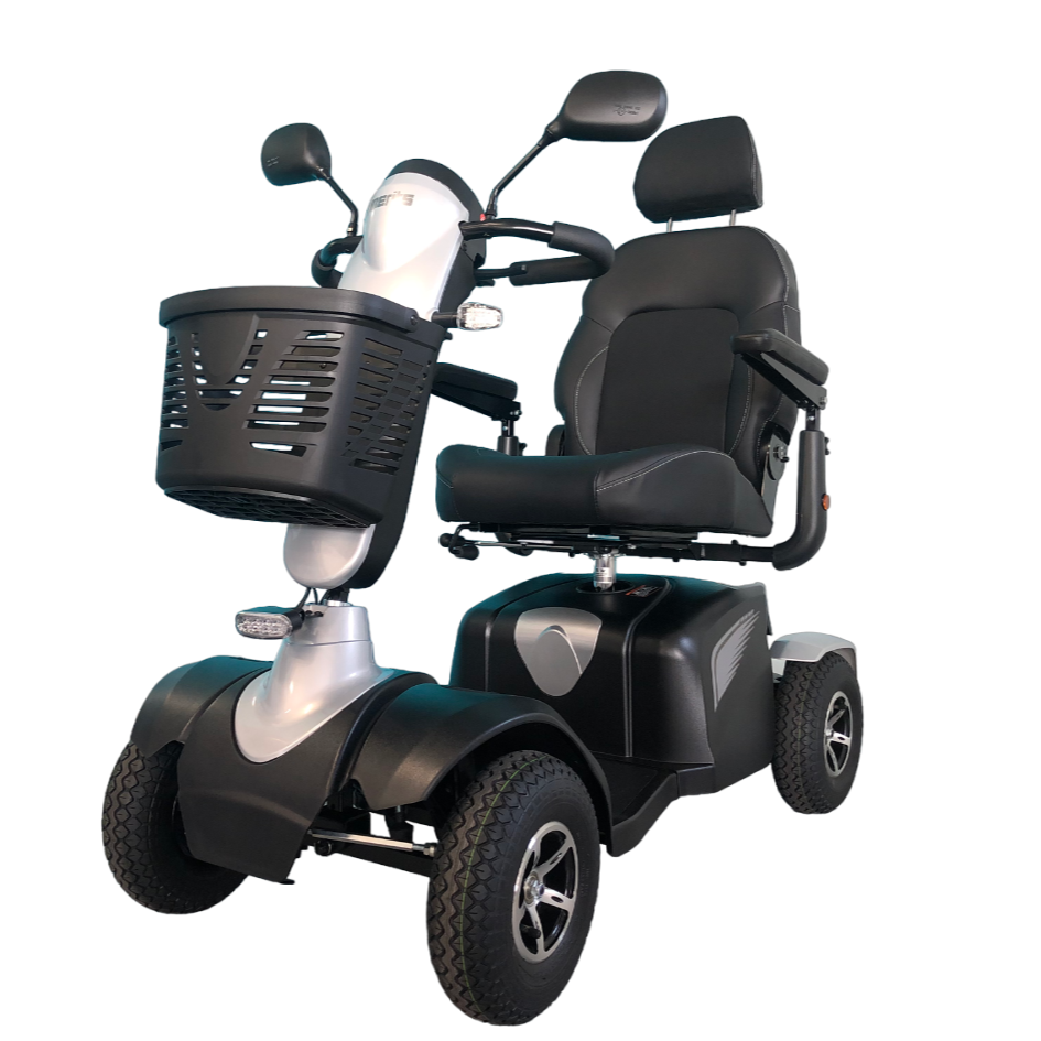 Merits™ | 745 Plus - 4Wheel - Colour Silver- Outdoor Mobility Scooter