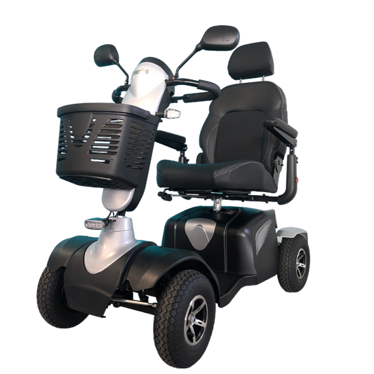 Merits™ | 745 Plus - 4Wheel - Colour Silver- Outdoor Mobility Scooter