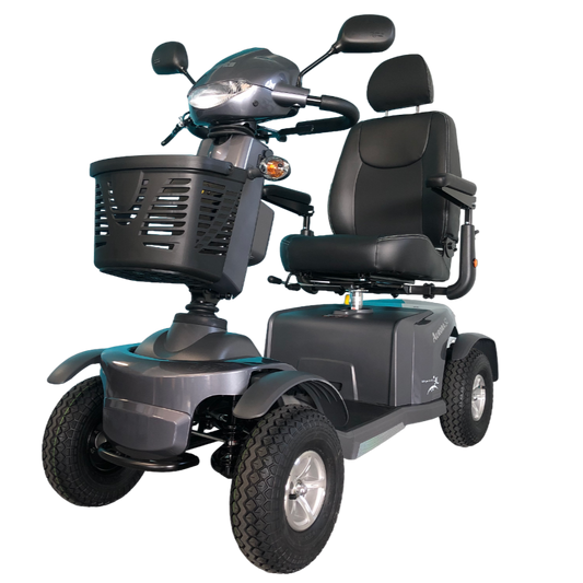 Merits™ | Aurora S2 - Hill Climber - Colour Charcoal Grey- Outdoor Mobility Scooter