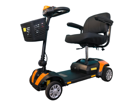 Rothcare™ | Boston - Pull Apart - Colour Gloss Orange - Portable Scooter